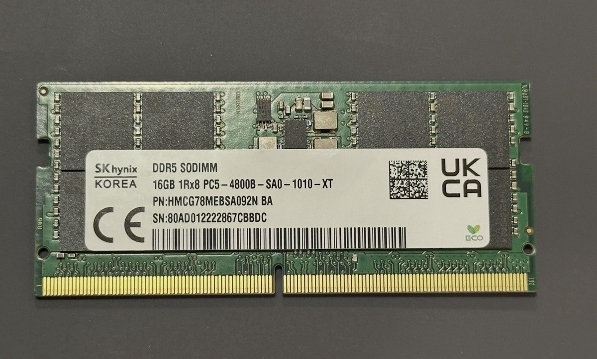 SK Hynix 16GB DDR5 PC5-4800B SODIMM Laptop Memory RAM | eBay