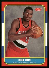 Greg Oden Rookie - 2007-08 Fleer Basketball