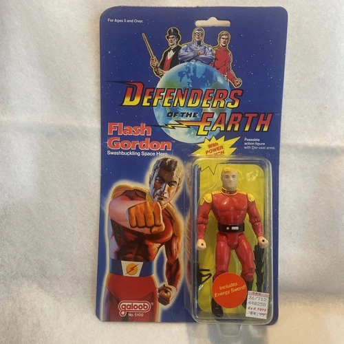1985 Galoob Denders Of The Earth Flash Gordon Vintage Action Figure New