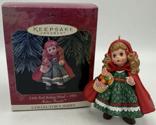 Hallmark Keepsake Ornament Little Red Riding Hood 1991 Madame Alexander Vtg 1997