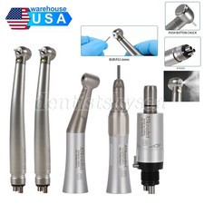 Fiber Optic High Speed/Low Speed Handpiece Straight Contra Angle 4H Motor Dental