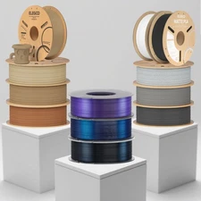 ELEGOO PLA/PETG/PLA+/ASA Matte 3D Printer Filament 🔥【Buy 6 Get 4 Free,Add 10】