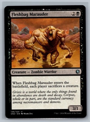 Magic MTG Conspiracy Take the Crown Fleshbag Marauder #136/221 TCG CCG