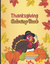 Thanksgiving Coloring Book for Kids: Cute and..., Tinda
