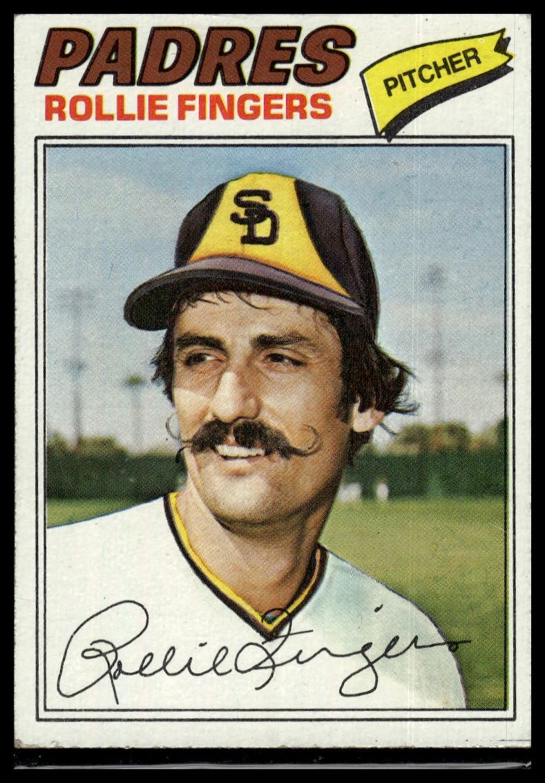 1977 Topps #523 Rollie Fingers