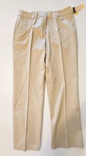 NWT PENDLETON Women's Straight Leg Classic Light Tan cotton Pants size 12