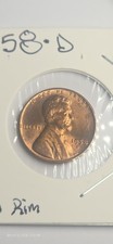 1958-D 1C RD Lincoln Cent