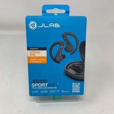 New Jlab EBJBSPTANCRGPH84 JBuds Sport ANC 4 True Wireless Earbuds Graphite