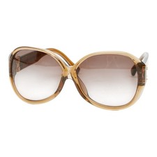 Louis Vuitton S-Pson Oversize Sunglasses Gradient Lens Z0283E Brown Gold Plastic
