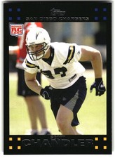 2007 Topps #340 Scott Chandler RC San Diego Chargers
