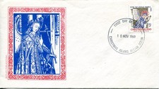 1969 Christmas Island Christmas - Unknown maker FDC