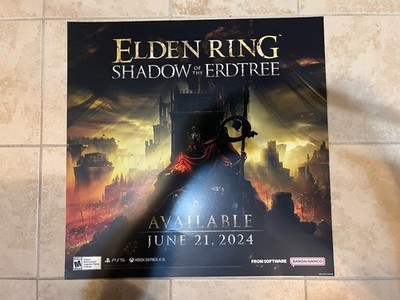 Elden Ring Shadow of the Erdtree GameStop Promotional Poster 24'' x 24''