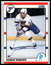 1990-91 Score American #245 Gordie Roberts St. Louis Blues