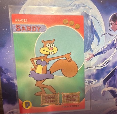 Sandy Cheeks AA-021 2003 Spongebob Squarepants Card First Edition