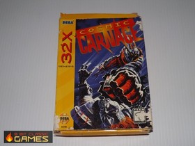 Cosmic Carnage COMPLETE BOX - Sega Genesis 32x - FAST SHIPPING! 1213a