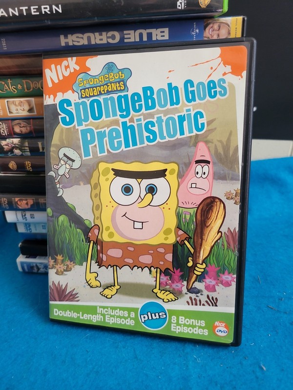 Spongebob Squarepants - Spongebob Goes Prehistoric (DVD, 2004)