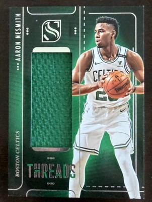 2024-25 Panini Silhouette Aaron Nesmith Threads Game-Worn Patch Celtics