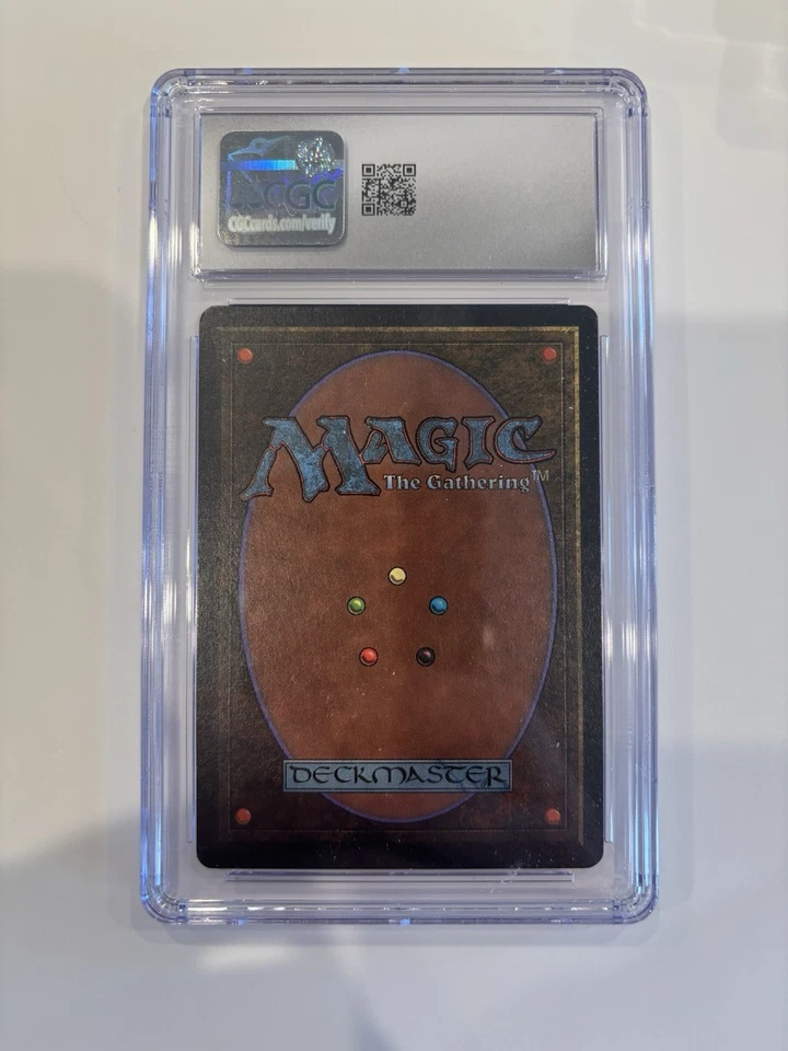 Mtg Unlimited Lord of Atlantis - CGC 9 Mint - 1993 Rare - Image 2 of 2