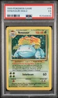 1999 POKEMON BASE SET UNLIMITED #15 VENUSAUR-HOLO PSA 5