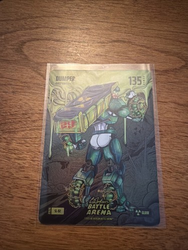 2026 Bo Jackson Battle Arena Dumper Glow Green Slime Cal Raleigh SSP