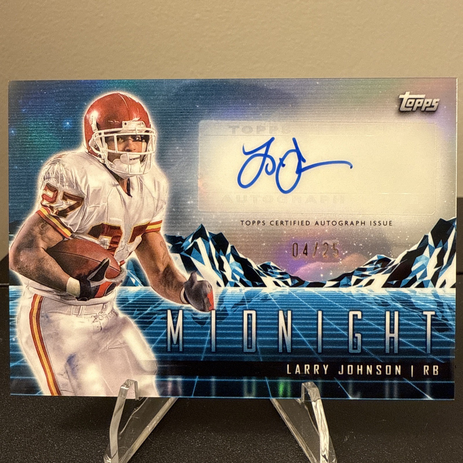 Larry Johnson (NFL) 2024 Topps Midnight #HZS-LJ Horizon