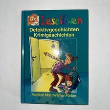 Leselöwen Kinderbuch Detektivgeschichten, Krimigeschichten Manfred Mai Neu!