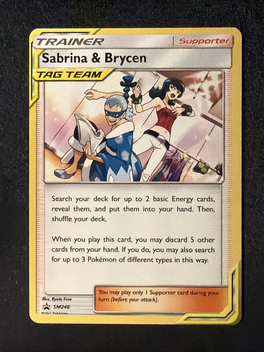 sabrina's pokemon cards Sabrina & Brycen Pokémon TCG Cards for sale