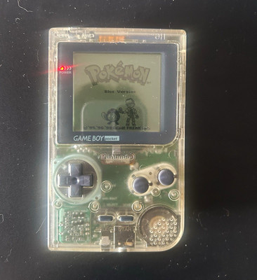 Nintendo Game Boy Pocket Clear