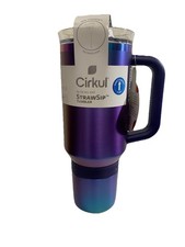 Cirkul Tumbler Chameleon 40 oz All-Day Straw Sip Double-Wall Stainless Steel