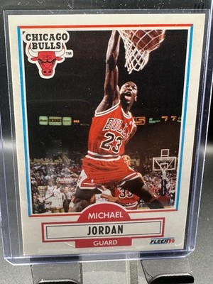 1990-91 Fleer #26b Michael Jordan