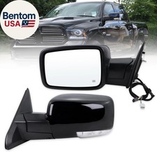 Left Driver Side Mirror Compatible with 2013-2018 Ram 1500 2500 3500 with Power