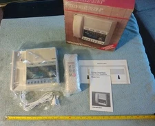 Vtg Soundesign Kitchen Timer AM/FM Radio Clock Telephone NIP