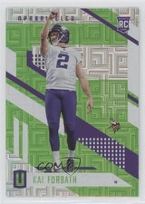 2017 Panini Unparalleled Lime Green Kai Forbath #139 3n1