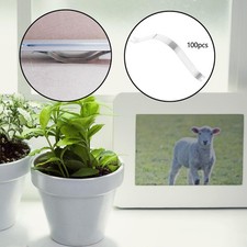 100 Pieces Picture Frame Spring Clips DIY Photo Framing Tools 2.91x0.24inch