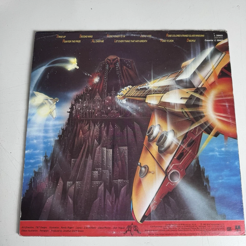 Petra More Power To Ya Vinyl LP A&M Records 1982 L38403 US Pressing Rock - Image 2 of 4