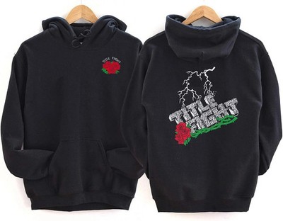 title fight band Hoodie Black Cotton Unisex All Sizes HL559