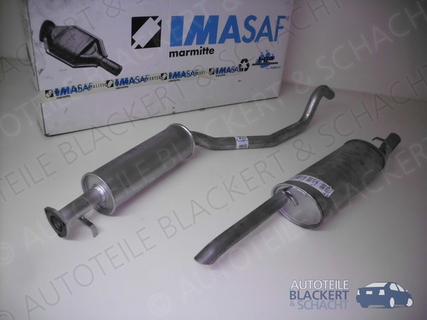 Imasaf Auspuffset Ab Kat für Opel Vectra A 2.0 I KAT 1988-1995 | MSD + ESD-image