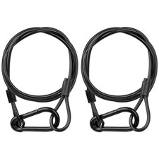 Lighting Safety Cable with Loops 2-Pack , 25kg Load Stage Light Safety Cable ...