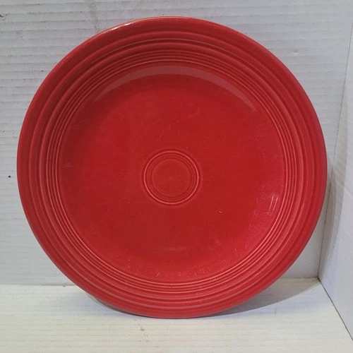 Scarlet Red - FIESTA by Homer Laughlin DINNER PLATE Replacement, 10.5in