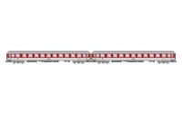 Rivarossi HR4416 H0 Nachtzug, 2-Tlg. Set Liegewagen Der Db - Neu - Ovp