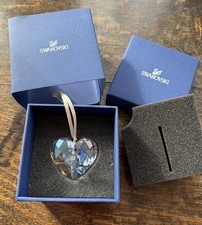 Swarovski Heart Crystal 2012❤️Moonlight Christmas Ornament Retired 1140005