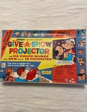Vintage 1960s Kenner's Give A Show Projector Color Slides. Read Details.