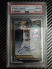 KONNOR GRIFFIN 2024 BOWMAN CHROME DRAFT 1ST AUTOGRAPH AUTO PSA 10 Q0398