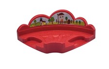 VTech Go Go Smart Wheels Train Station Red 90 Degree Track Replacement Part