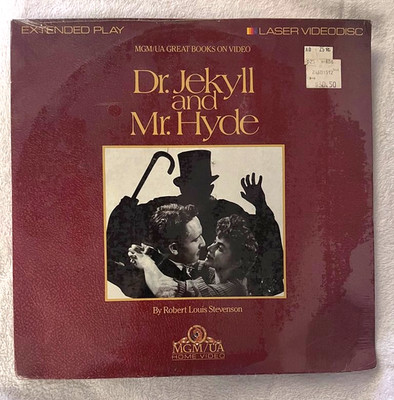 Dr Jekyll and Mr Hyde 1986 Laserdisc SEALED Spencer Tracy Ingrid Bergman Horror