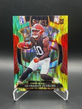 2025 Panini Select - Quinshon Judkins Green/Yellow Shock Concourse(RC)| Browns🚨