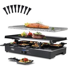 Parrilla eléctrica para raclette Art'estia Deluxe - Sirve 8