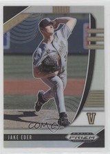 2020 Panini Prizm Draft Picks Silver Prizm Jake Eder #PDP104 07rd