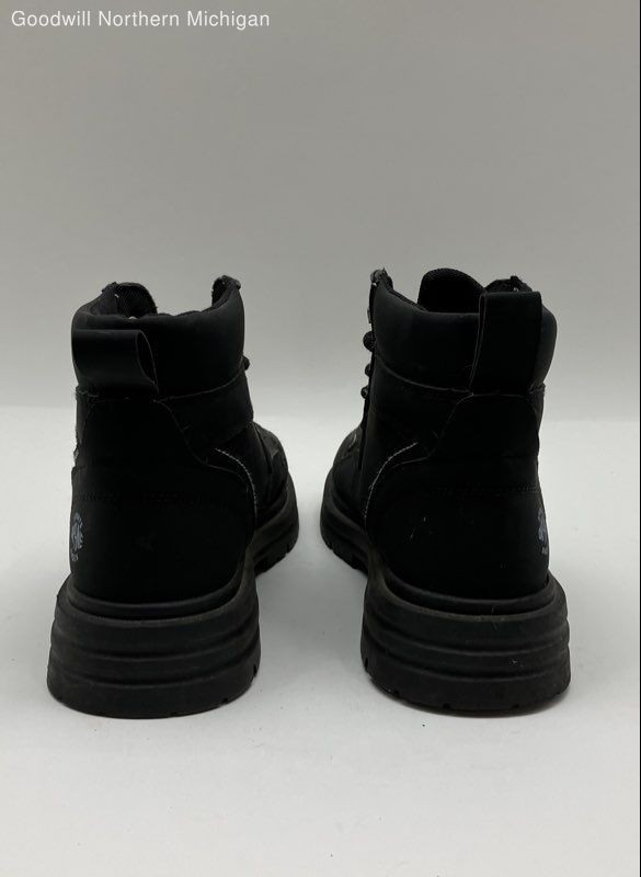 Black Solid Work Boot Men 10.5 - image 4