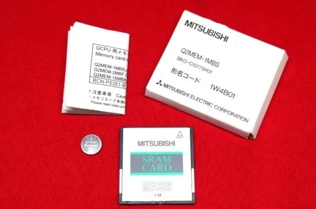 Mitsubishi Q2MEM-1MBS SRAM CARD US Free TAX Factory stored unused item - Image 3 of 4